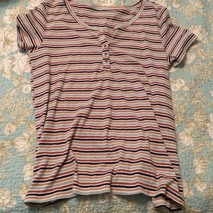 Cute basic striped tee
